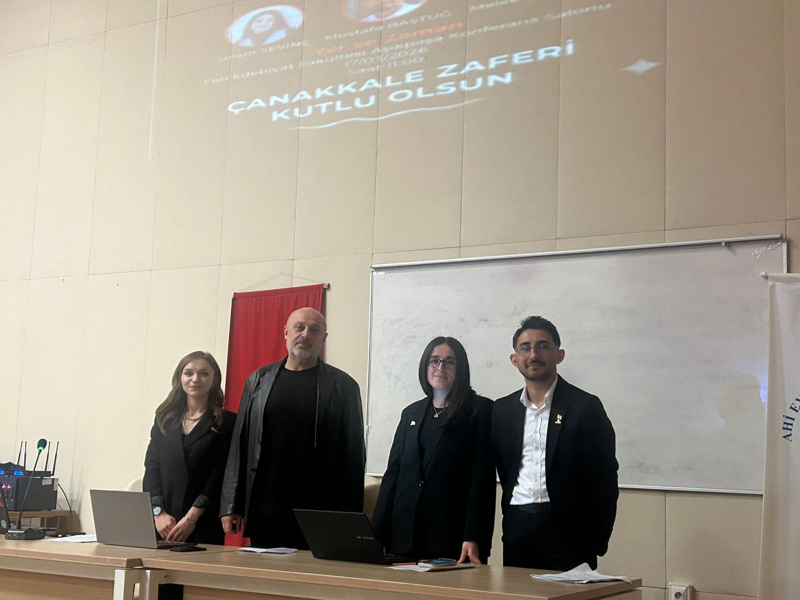 Tarih Bölümünde Çanakkale Zaferi Paneli Gerçekleştirildi