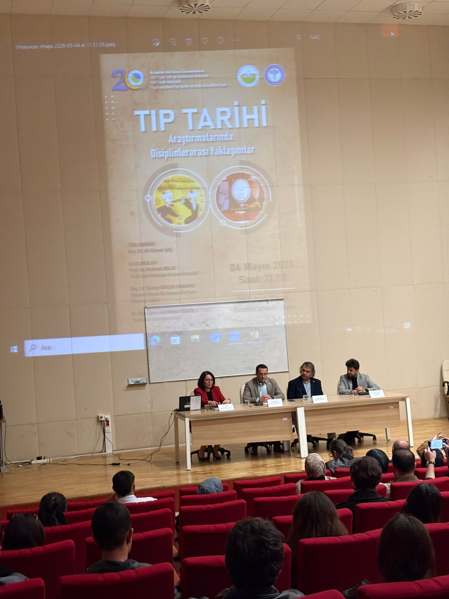 Tarih Bölümü Öğretim Üyemiz Prof. Dr. Mahmut Bolat “Tıp Tarihi” Programına Katıldı